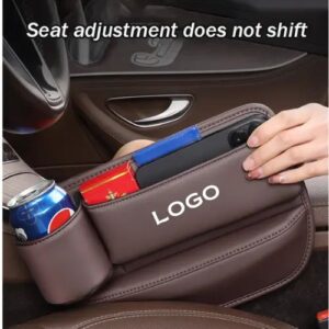 Car Leather Cup Holder Gap Bag